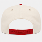 Mahjong Embroidered Khaki and Red Hat
