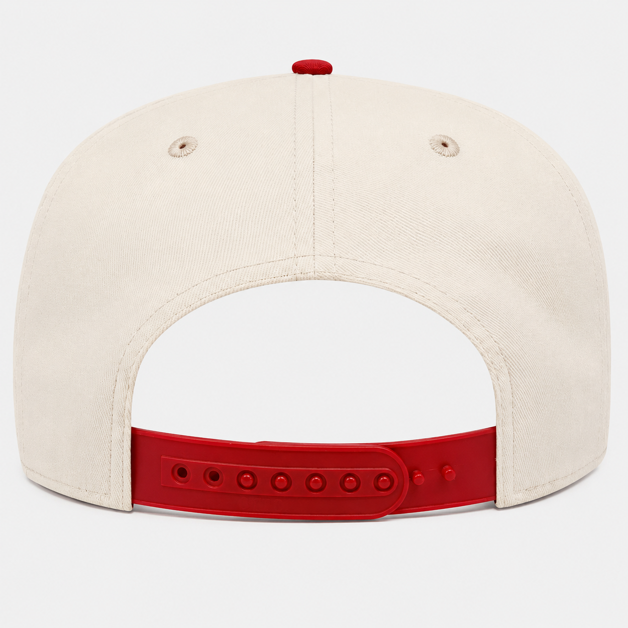 Mahjong Embroidered Khaki and Red Hat